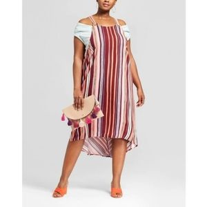target ava and viv plus size stripe dress
